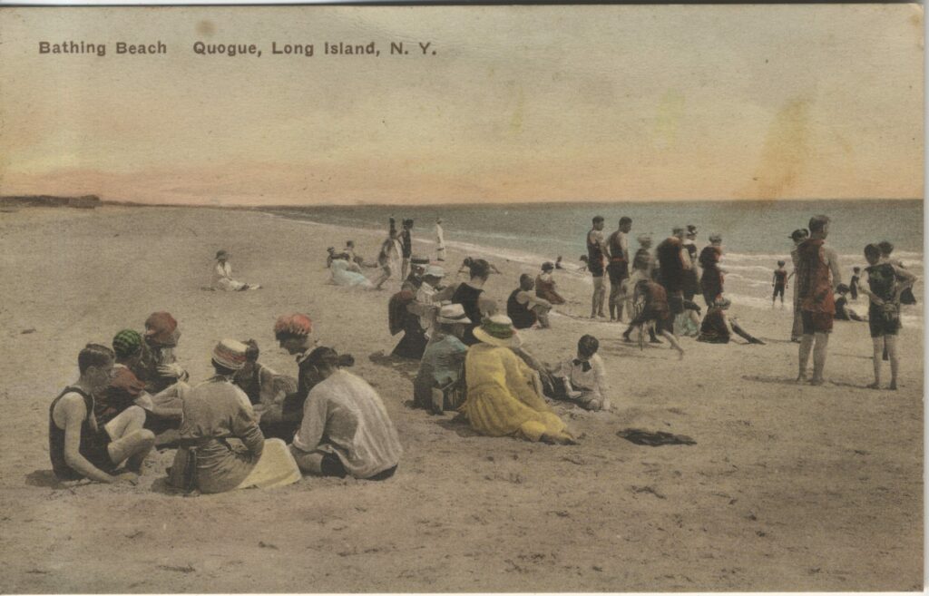 Bathing Beach, Quogue, Long Island, NY