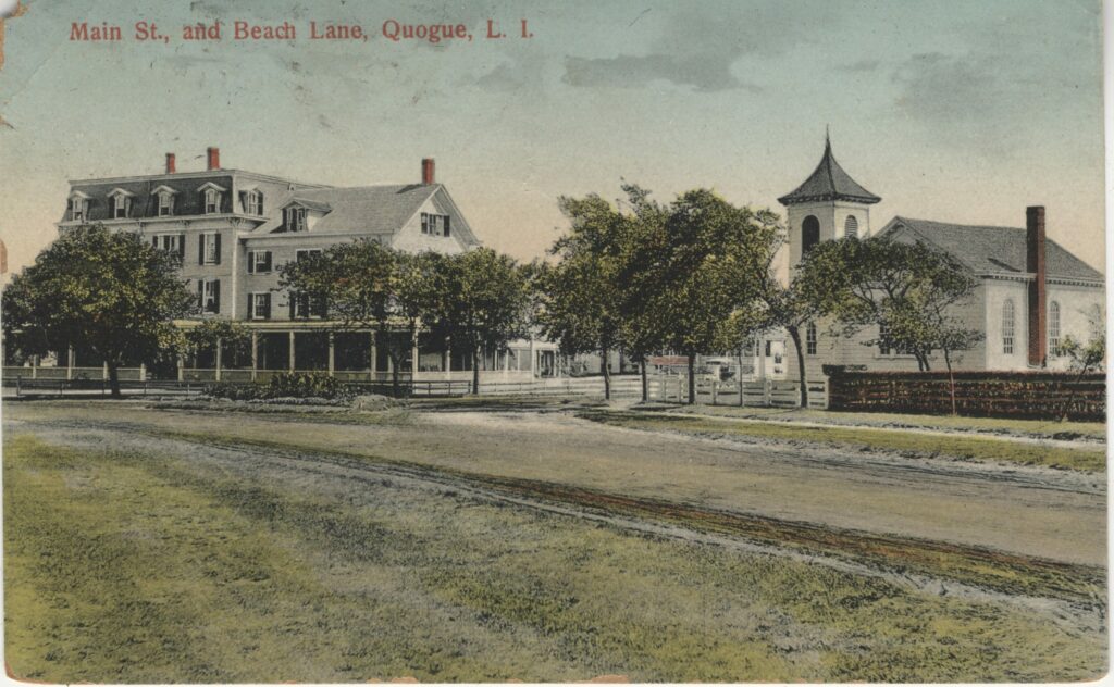 Main st. and beach lane, Quogue, NY