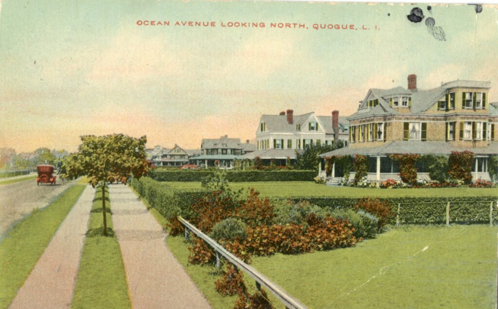 Ocean Avenue Looking North, Quogue, NY
