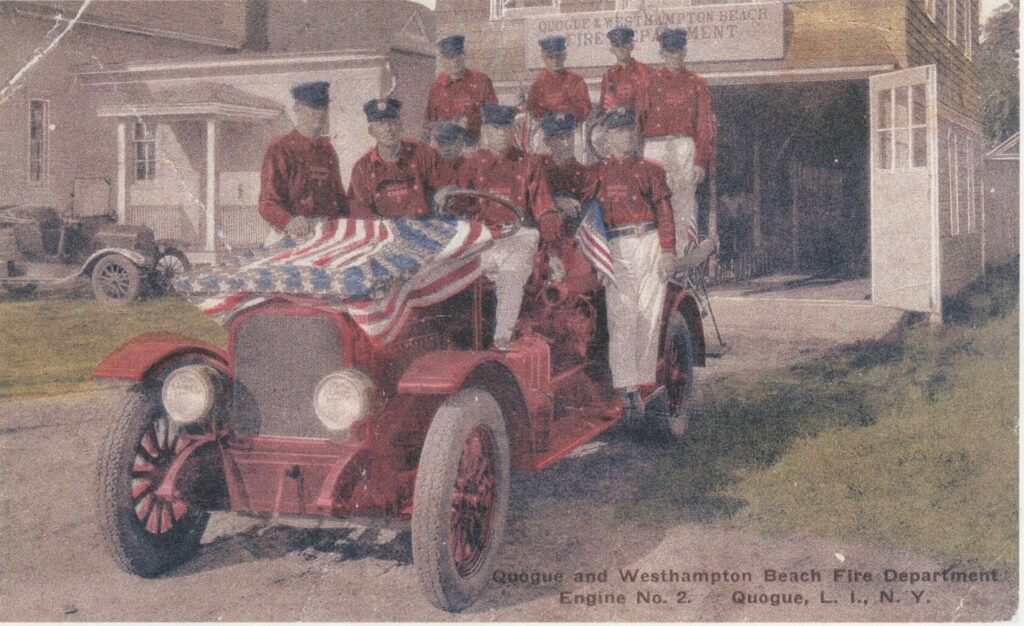 Quogue and Westhampton Beach Fire Department.